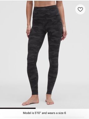 Lululemon Align High-Waist Camo Leggings